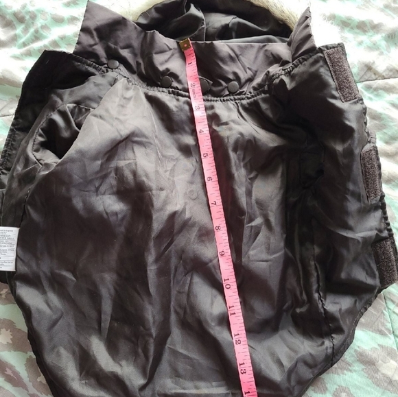 Eastside collection small dog coat color brown size s/m - Picture 8 of 11